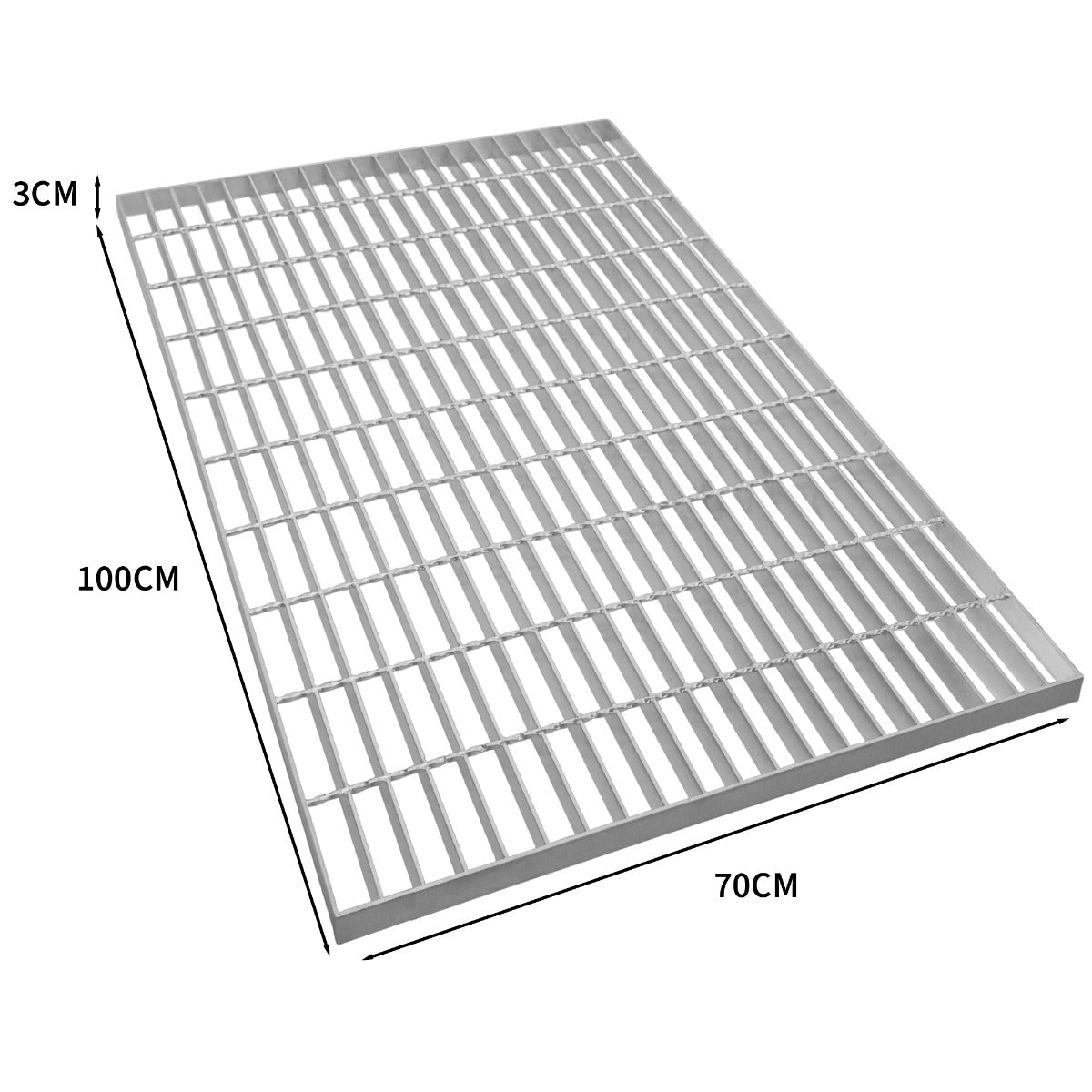 Griglia Zincata - 1000 mm x 700 mm