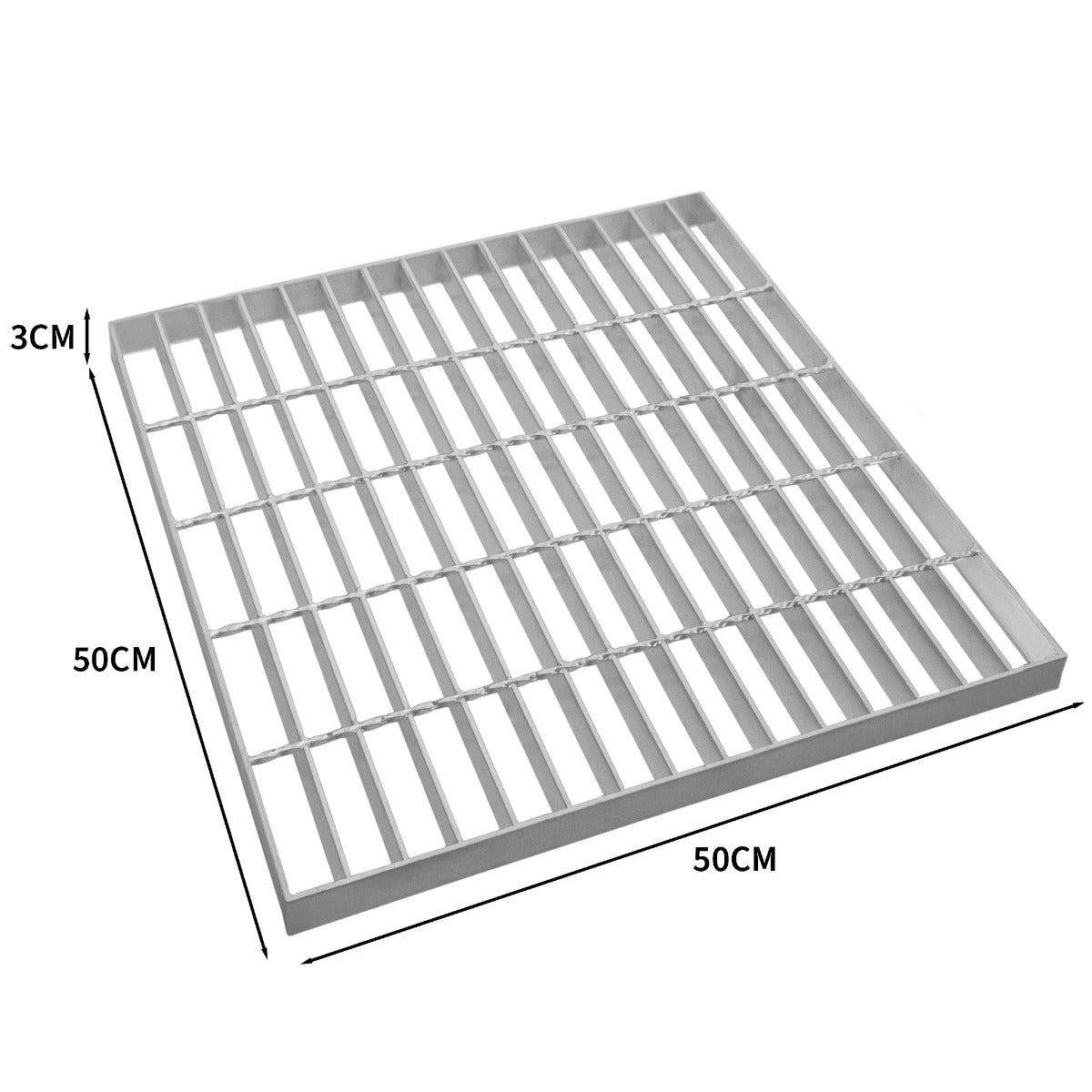 Griglia Zincata - 500 mm x 500 mm