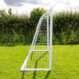 Porta da calcio da 240cm x 180cm, custodia per il trasporto e telo bersaglio