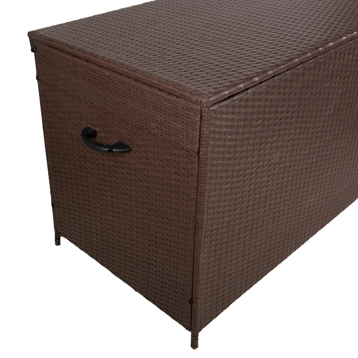 Contenitore per cuscini in rattan – Marrone