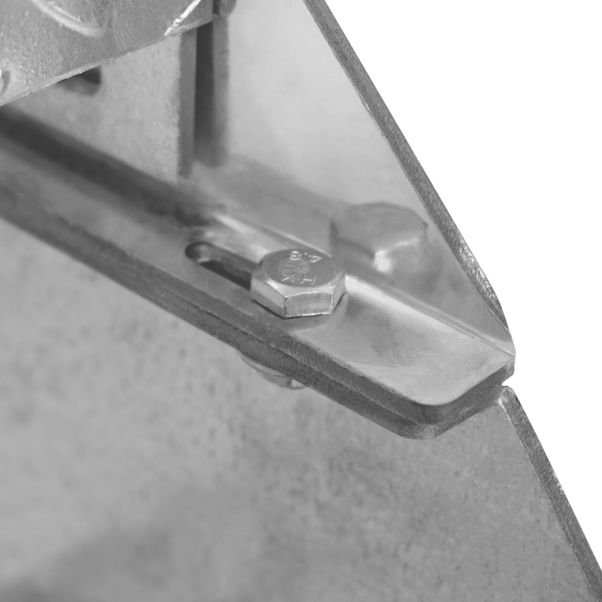 Scala zincata regolabile a 9 elementi - larghezza 600 mm