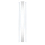 Radiatore Pannelli Ovali a Specchio - 1800 mm x 380 mm - Bianco