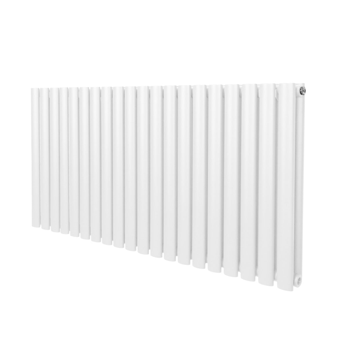 Radiatore a colonna ovale - 600 mm x 1200mm - Bianco