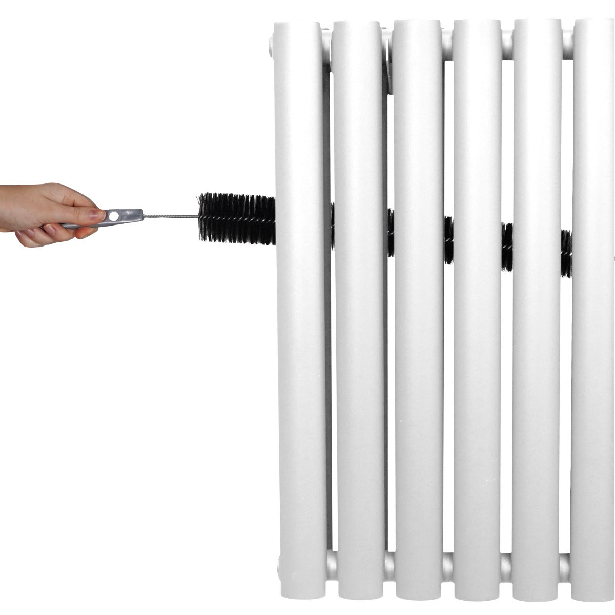 Radiatore a colonna ovale - 600 mm x 1200mm - Bianco