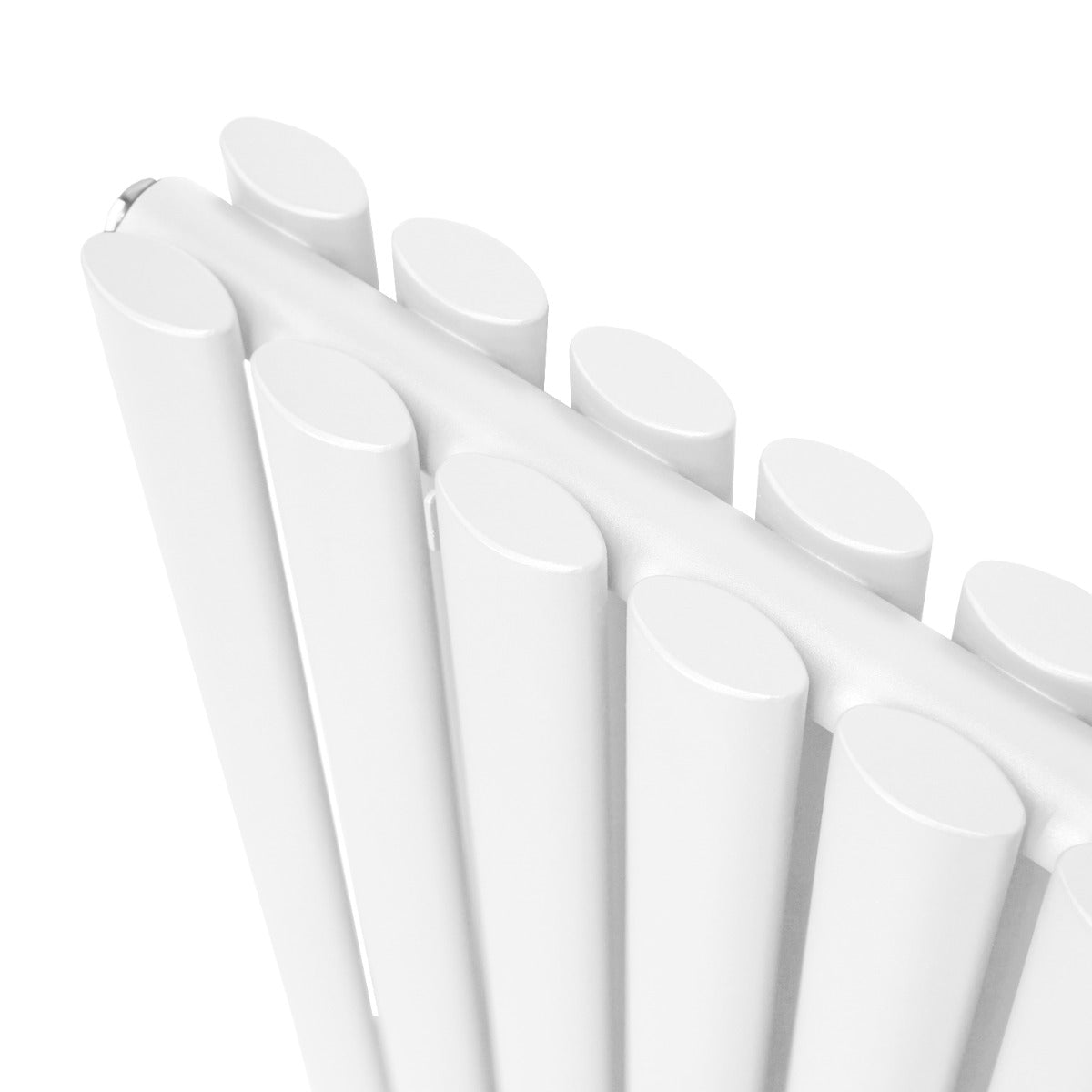 Radiatore a colonna ovale - 600 mm x 1200mm - Bianco