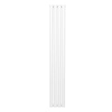 Radiatore a colonna ovale - 1600mm x 240mm - Bianco