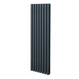 Radiatore a colonna ovale - 1600mm x 480mm - Grigio Antracite