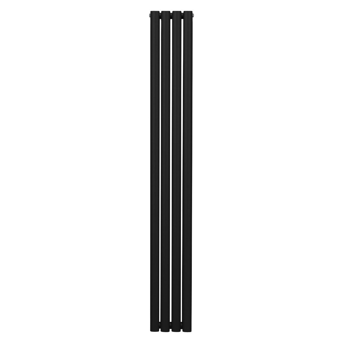 Radiatore a colonna ovale - 1800mm x 240mm - Nero