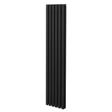 Radiatore a Colonna Ovale - 1800mm x 360mm - Nero