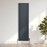 Radiatore a colonna ovale  - 1800mm x 480mm - Grigio Antracite