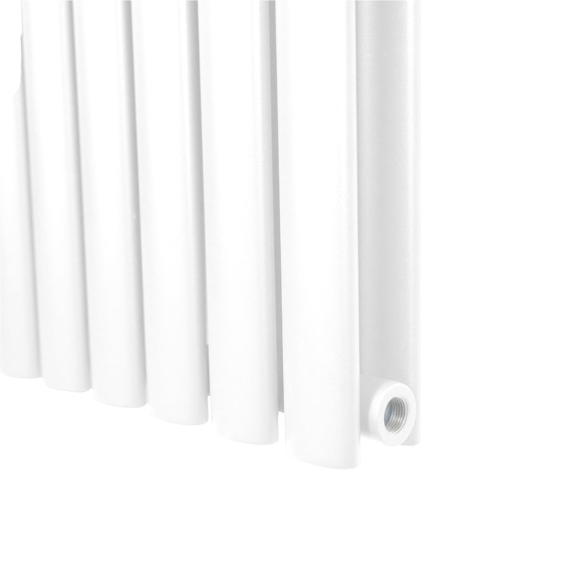 Radiatore a colonna ovale - 1800mm x 480mm - Bianco