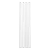 Radiatore a colonna ovale - 1800mm x 480mm - Bianco