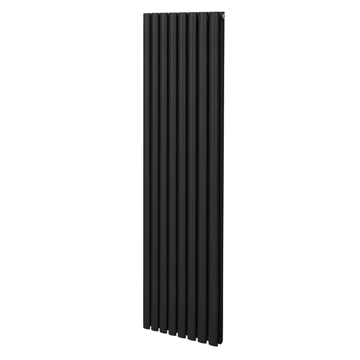 Radiatore a colonna ovale - 1800mm x 480mm - Nero