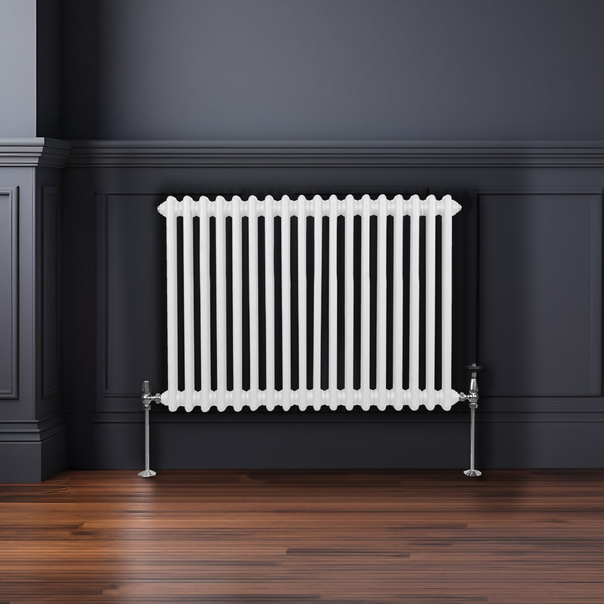 Radiatore Termosifone a 2 colonne - 600 x 832mm - Bianco
