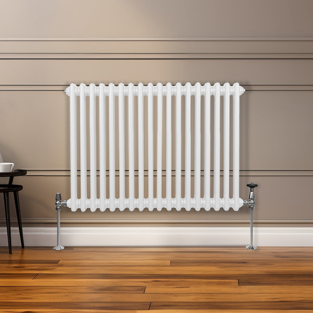 Radiatore Termosifone a 2 colonne - 600 x 832mm - Bianco