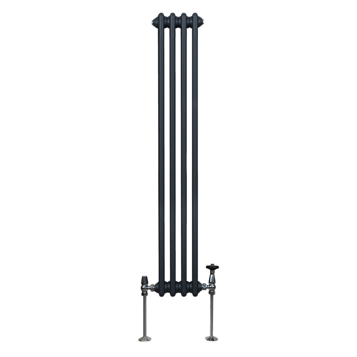 Radiatore Termosifone a 2 colonne - 1500 x 202 mm - Grigio antracite