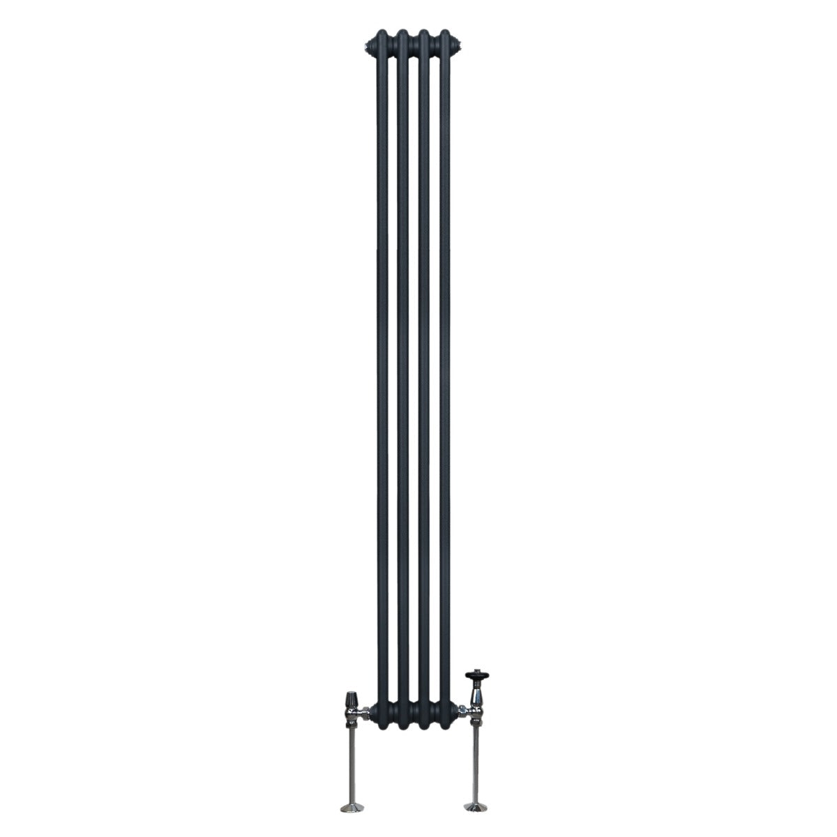 Radiatore Termosifone a 2 colonne - 1800 x 202mm - Grigio antracite