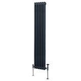 Radiatore Termosifone a 2 colonne - 1800 x 292mm - Grigio antracite