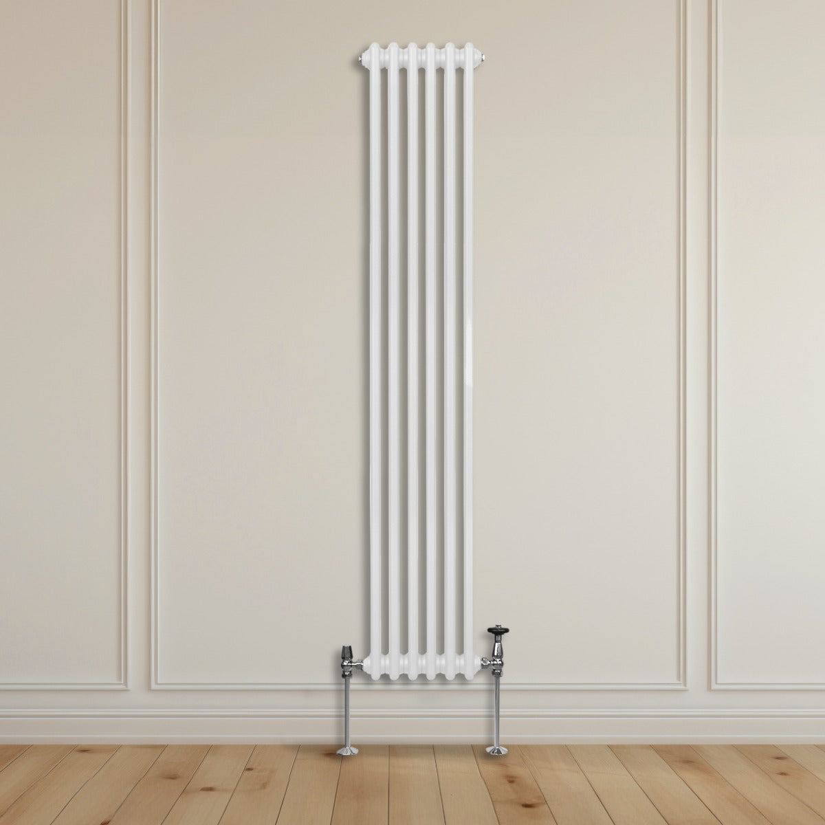 Radiatore Termosifone a 2 colonne - 1800 x 292mm - Bianco