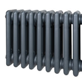 Radiatore Termosifone a 3 colonne - 300 x 1012mm - Grigio Antracite