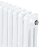 Radiatore Termosifone a 3 colonne - 600 x 832mm - Bianco