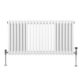 Radiatore Termosifone a 3 colonne - 600 x 1012mm - Bianco