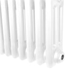 Radiatore Termosifone a 3 colonne - 600 x 1462mm - Bianco