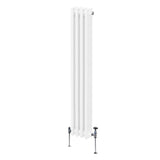 Radiatore Termosifone a 3 colonne - 1500 x 202mm - Bianco