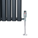 Valvole termostatiche cromate per radiatori