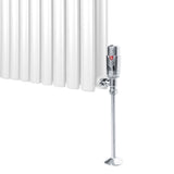 Valvole termostatiche cromate per radiatori