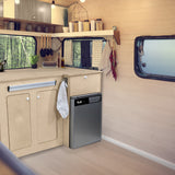 Cucina per Camper & Frigorifero a Compressore - Argento