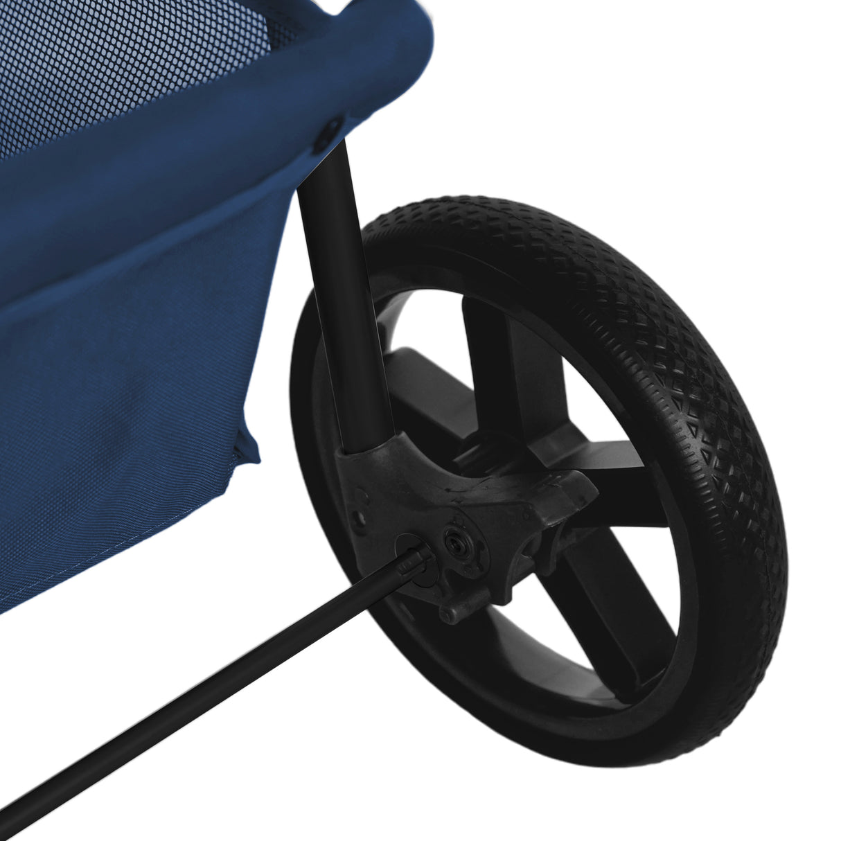 Passeggino per Animali con Copertura Antipioggia – Blu Navy