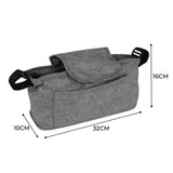 Borsa Organizer per Passeggino per Animali - Grigio