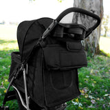 Borsa Organizer per Passeggino per Animali - Nero