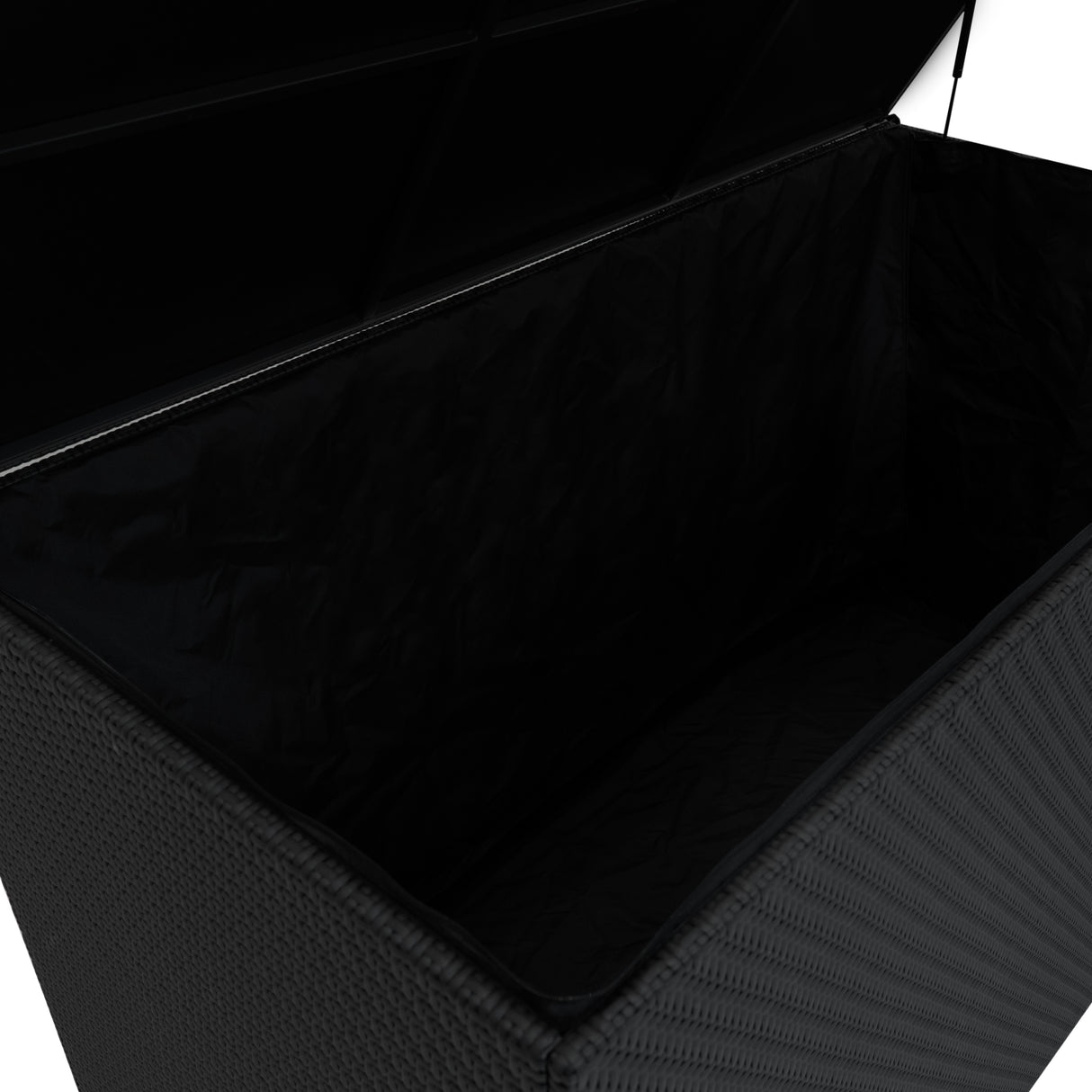 Baule Serafina in Rattan 996L per Esterno – Nero