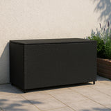 Baule Serafina in Rattan 996L per Esterno – Nero