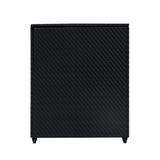 Baule Serafina in Rattan 996L per Esterno – Nero