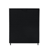 Baule Serafina in Rattan 996L per Esterno – Nero