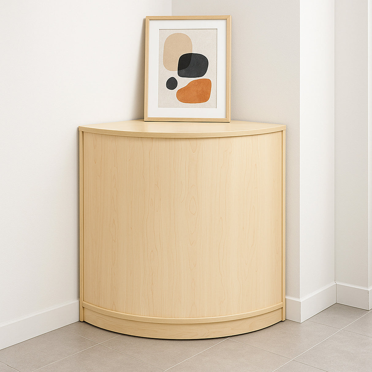 Bancone Angolare per Negozio CM60 – Acero
