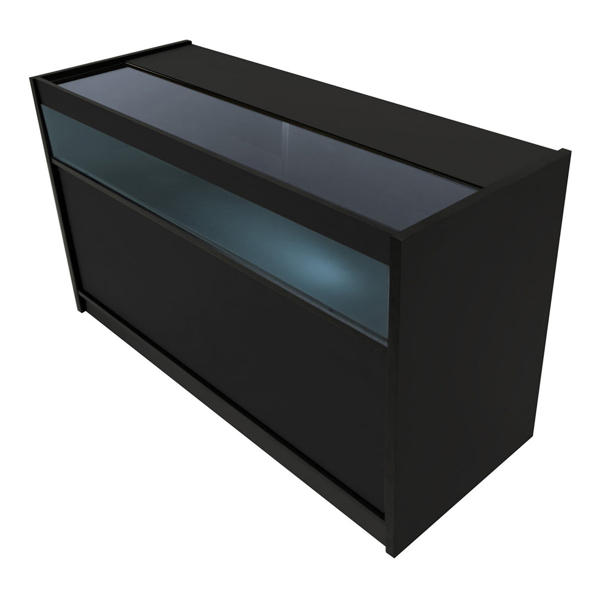 Bancone da Negozio LED B1500 – Nero