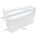Bancone da Negozio LED B1500 – Bianco