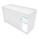 Bancone da Negozio LED K1500 – Bianco