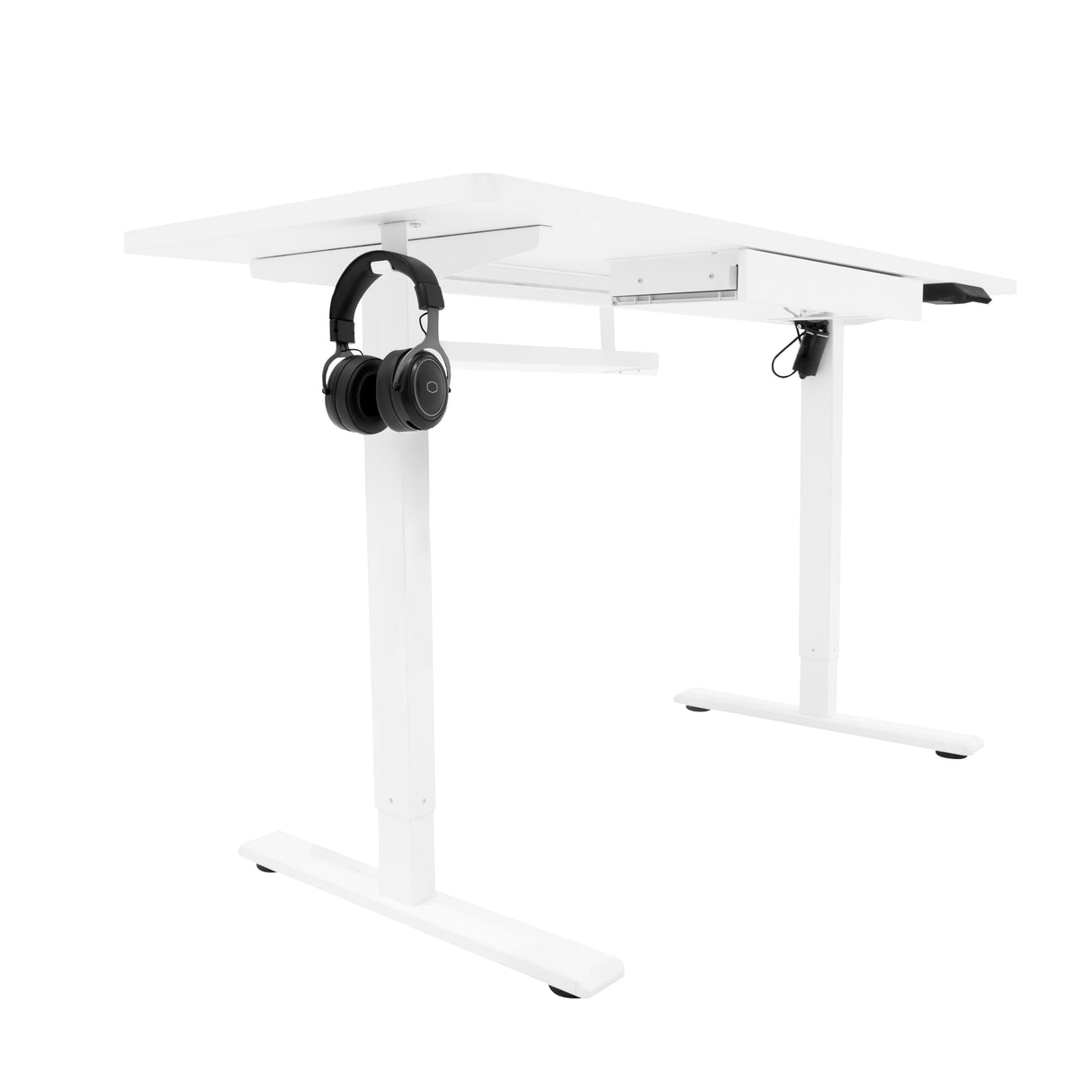 Scrivania Elettrica Regolabile con Cassetto - 160cm x 60cm