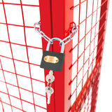 Gabbia Rete Pieghevole per Bombole di Gas - 100cm x 140cm x 50cm