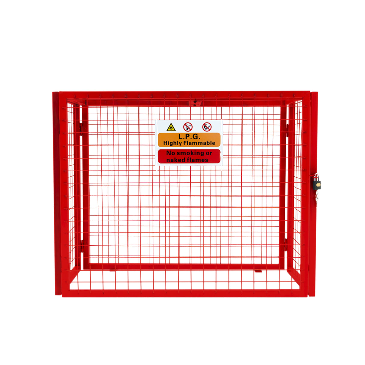 Gabbia Rete Pieghevole per Bombole di Gas - 92cm x 110cm x 50cm