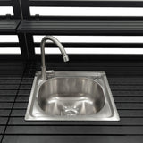 Set Cucina da Esterno in Alluminio 3 Pezzi