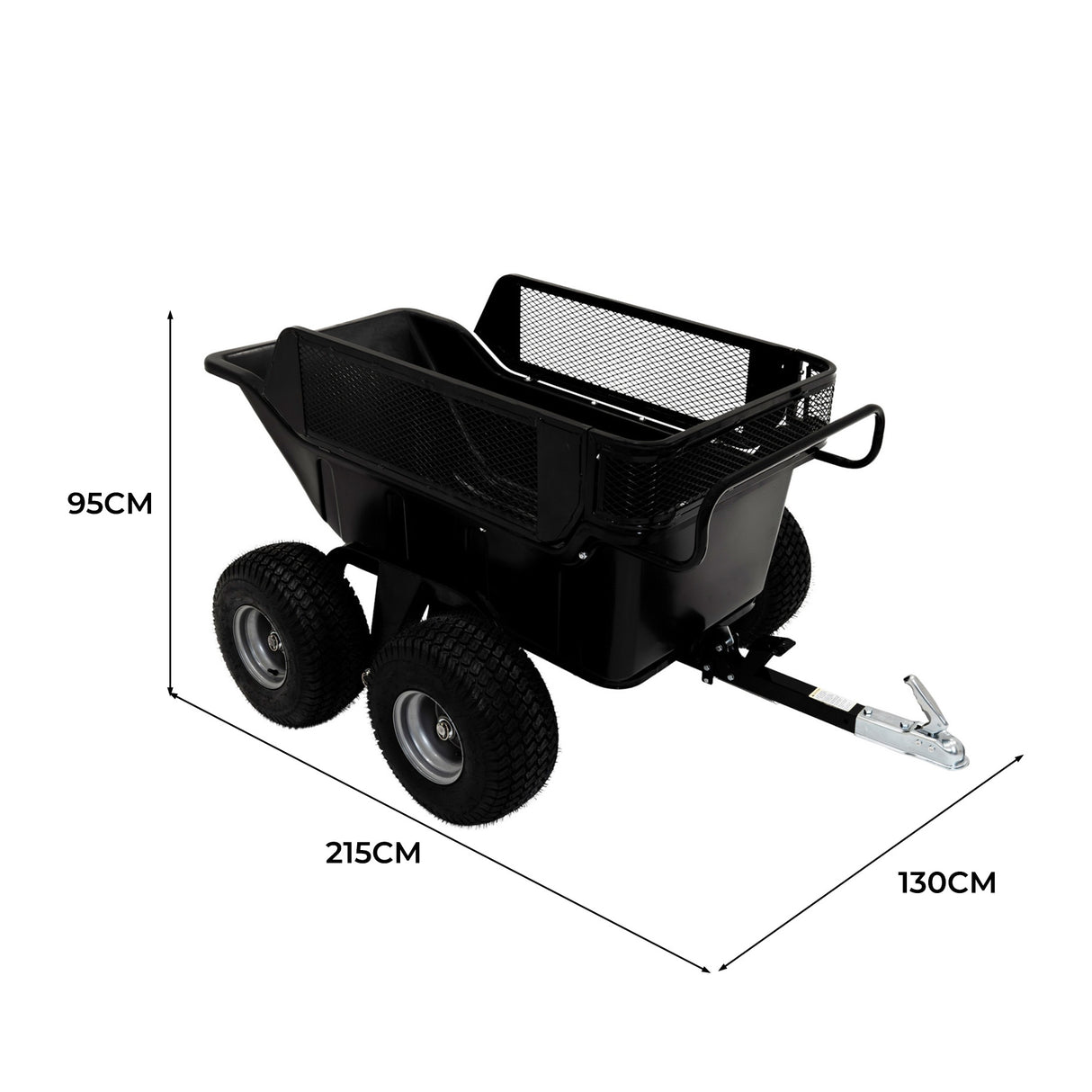 Rimorchio Ribaltabile 4 Ruote – 680kg