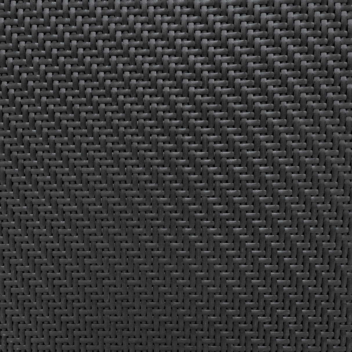 Set Mobili da Giardino 6 Pezzi in Rattan Nero