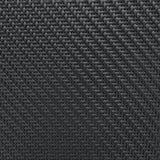 Set Mobili da Giardino 6 Pezzi in Rattan Nero
