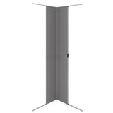 Porta a Soffietto per Doccia  – Grigio